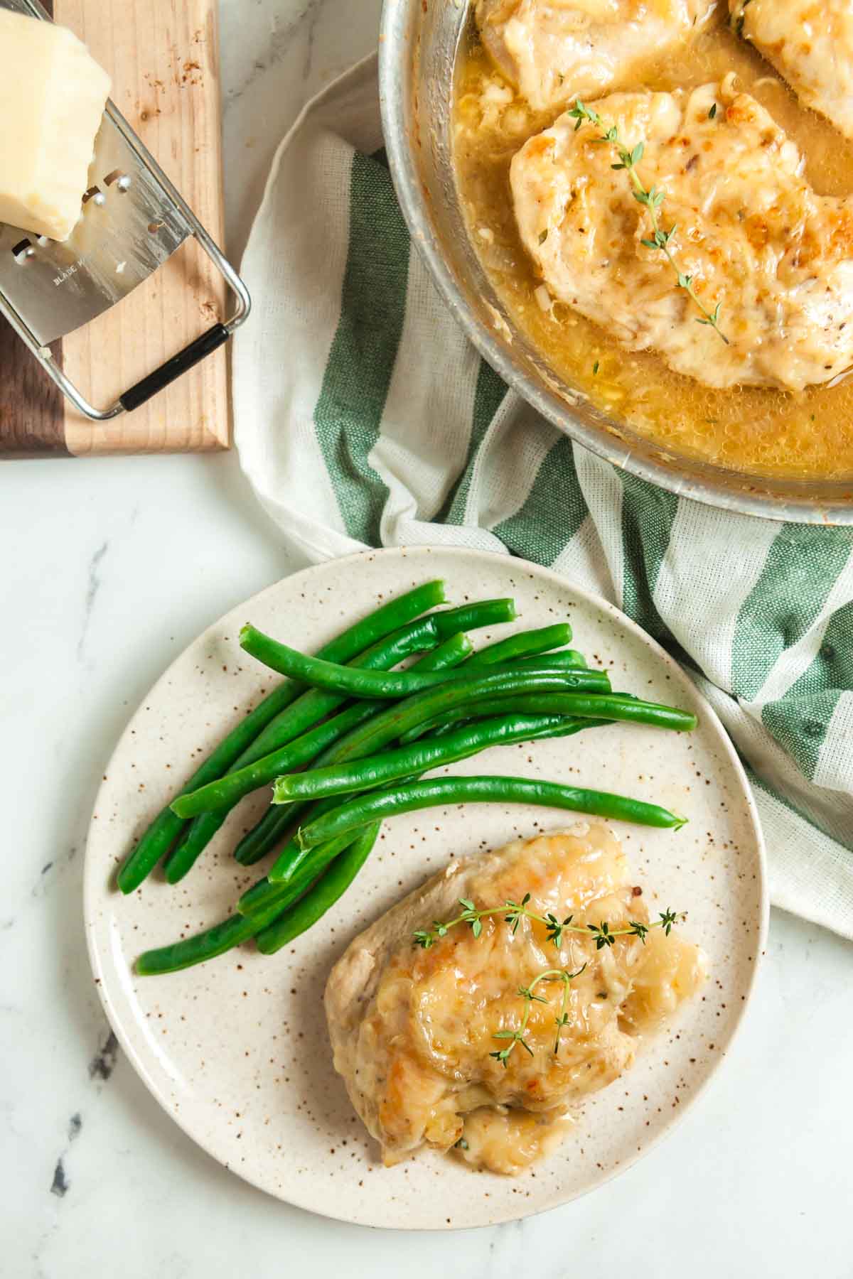 Skillet French Onion Chicken Breasts