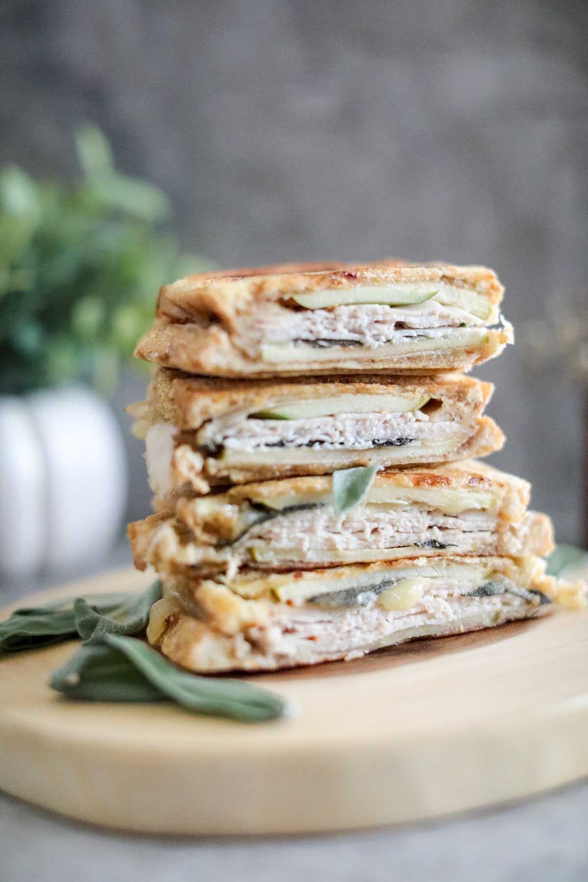 Turkey Apple Panini